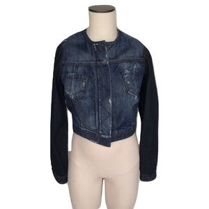 New Anthropologie Level 99 Jean Jacket Sample